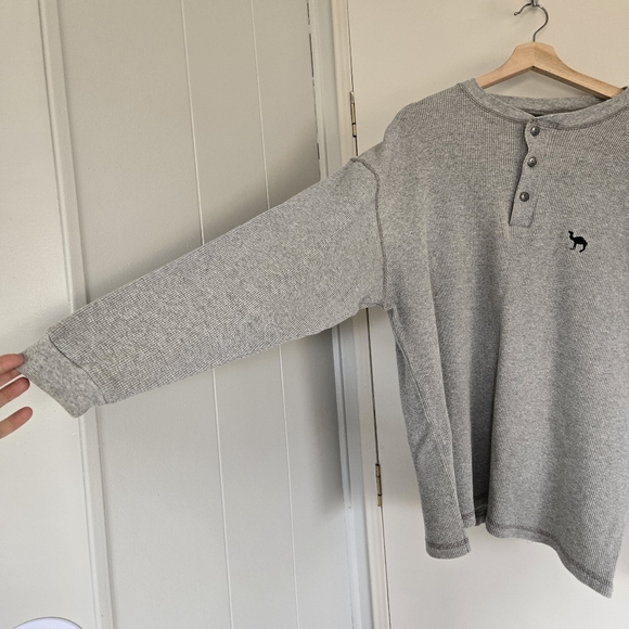Vintage Camel Thermal Men's XL Gray - Picture 3 of 8